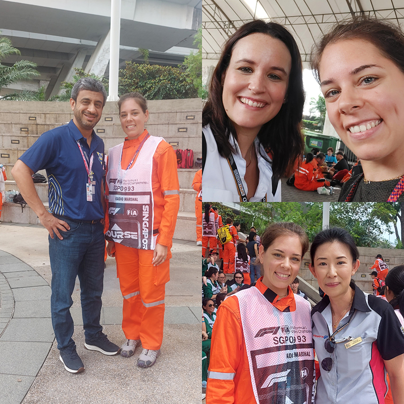 F1 Singapore GP executives