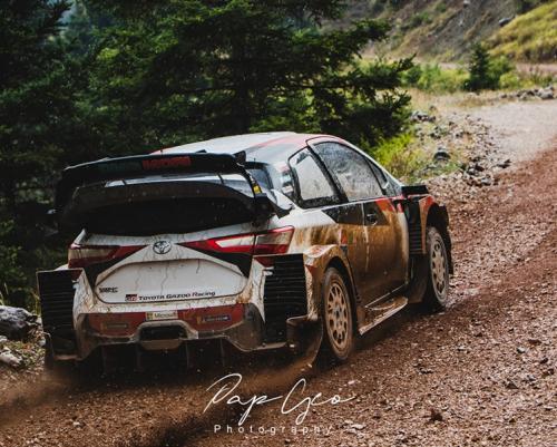 Toyota Gazoo Racing WRC test in the midst of a pandemic